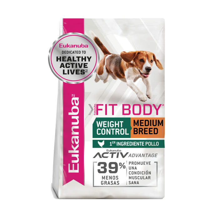 Eukanuba Weight Control Medium Breed - Kroketas