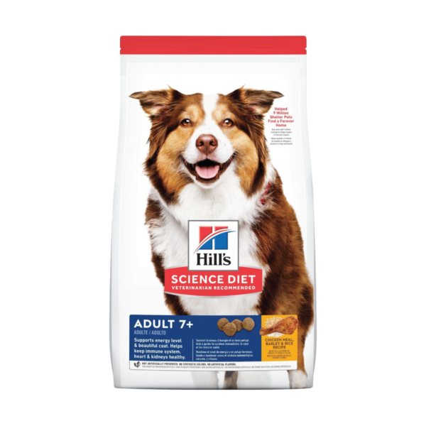 Hill's Adult 7+ Chicken Meal, Barley & Rice Recipe