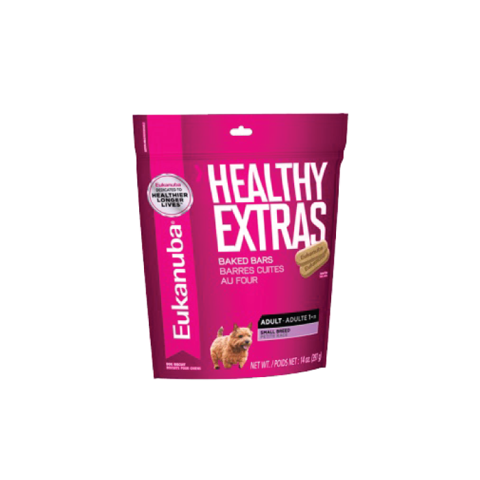 Eukanuba healthy 2024 extras small breed