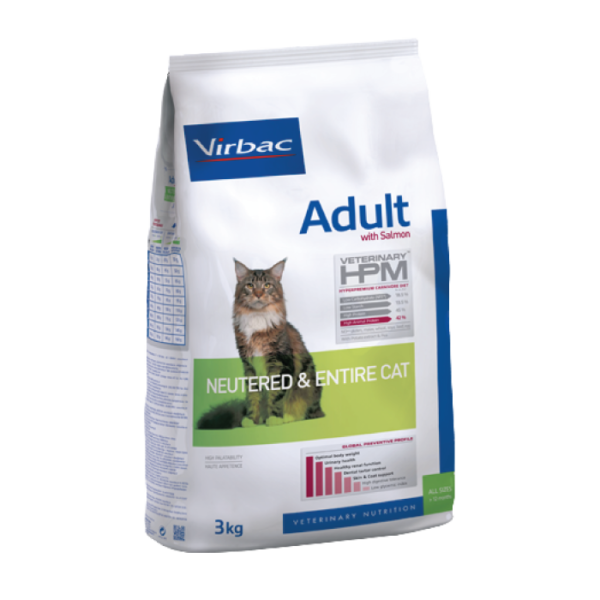 Virbac Adult with salmon Neutered & Entire Cat