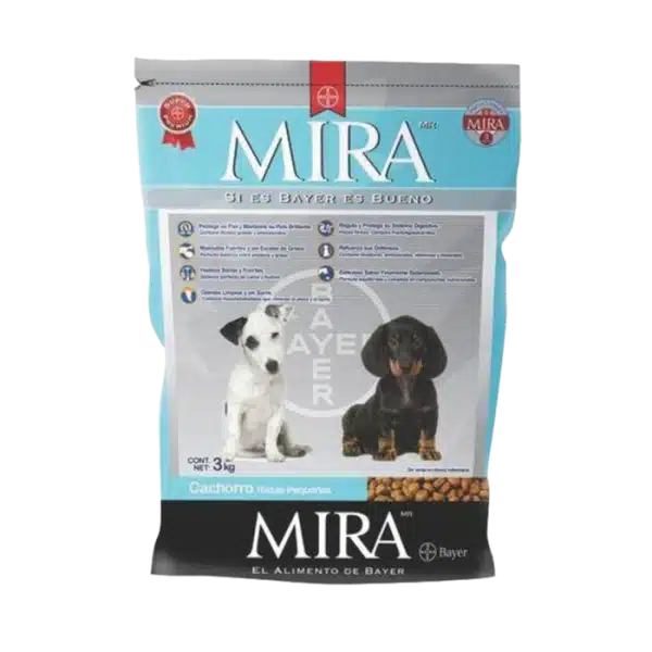 Mira Cachorro Raza Pequeña – alimento seco para cachorros miniatura
