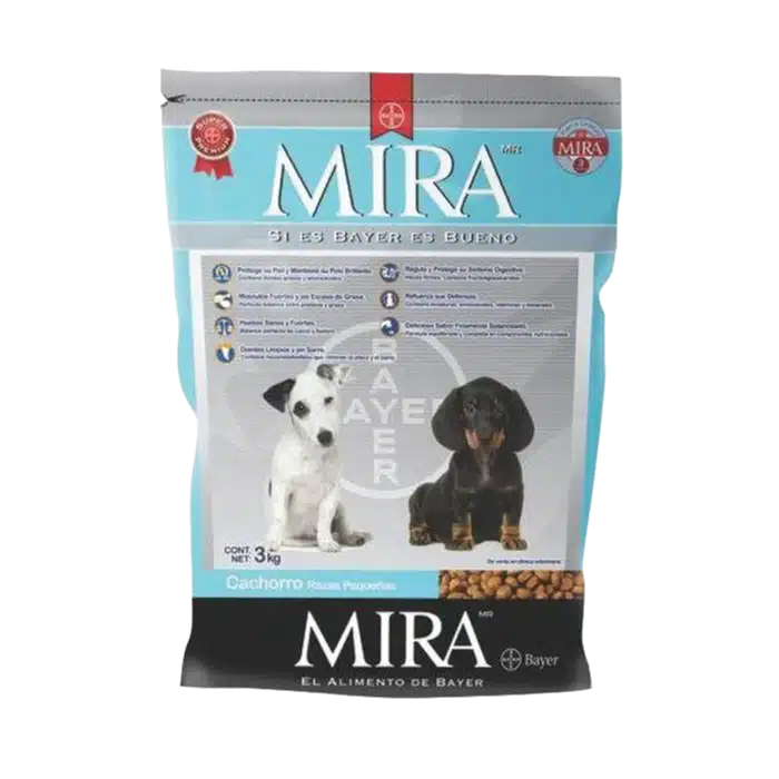 Mira Cachorro Raza Pequeña – alimento seco para cachorros miniatura