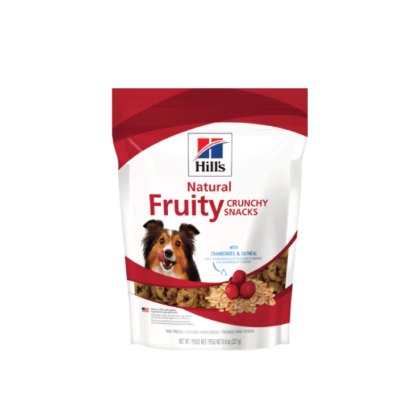 Hill's Crunchy Fruity Snacks with Cranberries & Oatmeal Dog