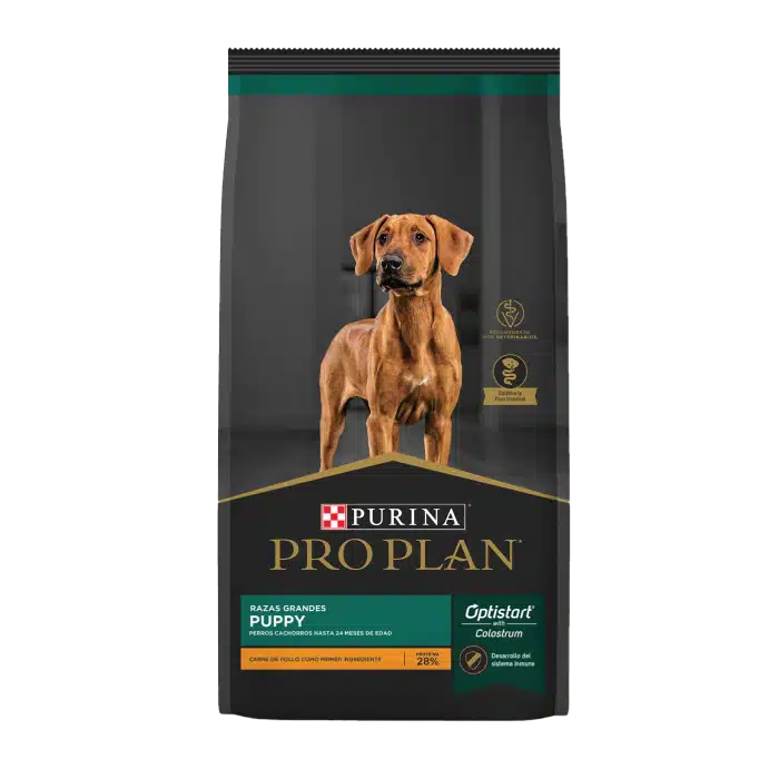 Pro Plan Optistart Puppy Raza Grande – croquetas premium para cachorros grandes con calostro