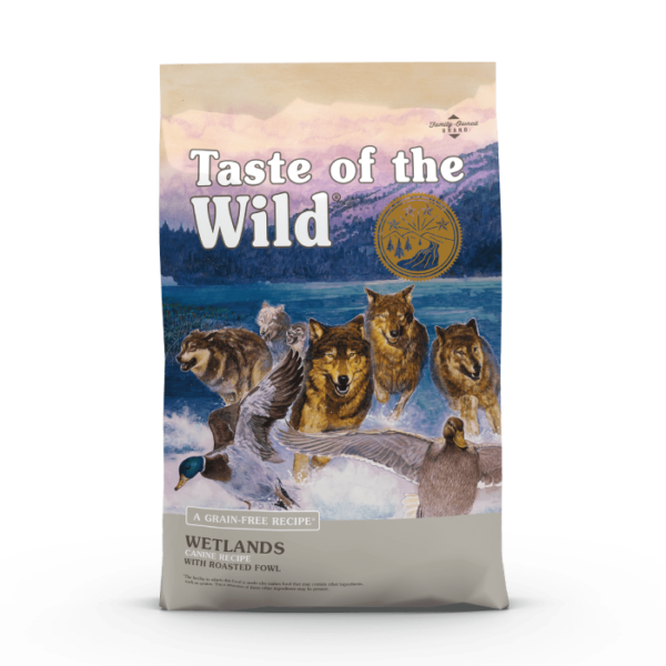 Taste of the Wild Wetlands Canine Recipe Roasted Fowl