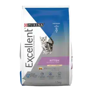 Excellent Kitten Pollo y Arroz – croquetas para gatitos en crecimiento