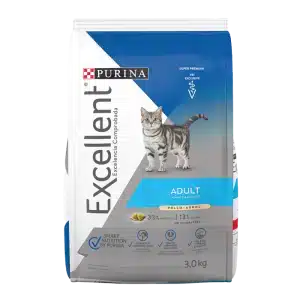 Excellent Gato Adulto Pollo y Arroz – croquetas para gatos adultos